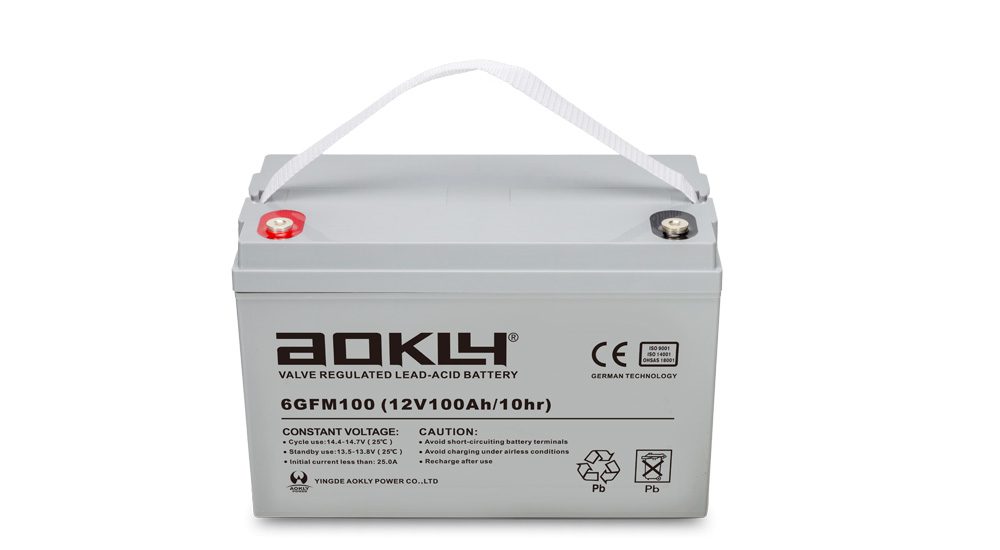 Bateria 100ah 12v Gel Aokly