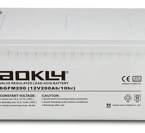 Bateria 200ah 12v Gel Aokly