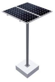 Monoposte 3mts 2 Modulos